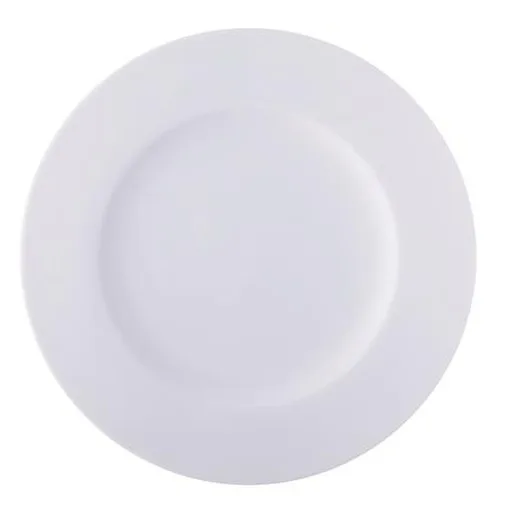 Dezertný tanier, biela, 21 cm, 6-dielna sada "Economic"