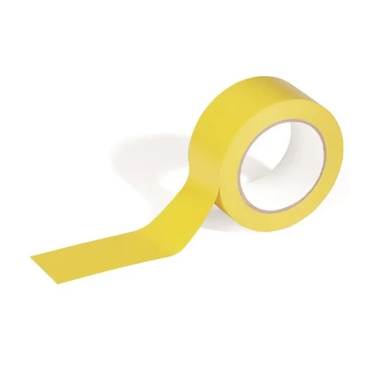 Označovacia páska, 50 mm x 33 m, 0,16 mm, DURABLE "DURALINE", žltá