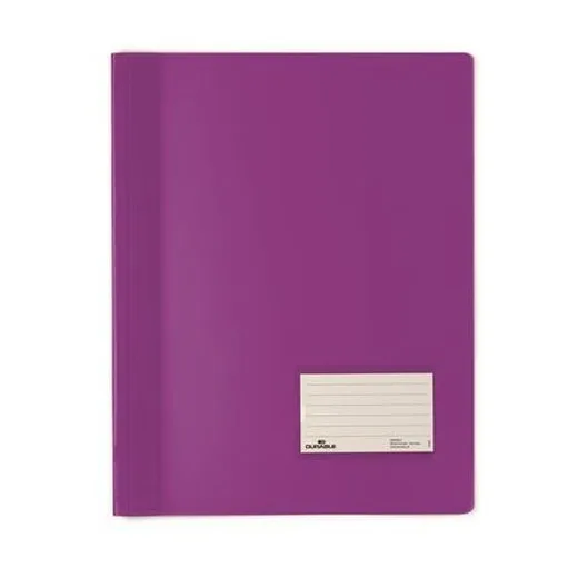 Rýchloviazač, A4, extra silný, DURABLE "DURALUX®", priehľadná fialová