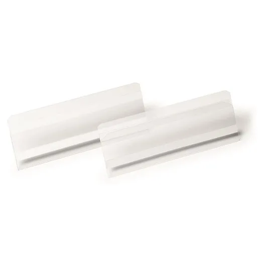 Logistické vrecko, 210x74 mm, horizontálne, DURABLE "HARD COVER", so samolepiacim pásikom, priehľadná