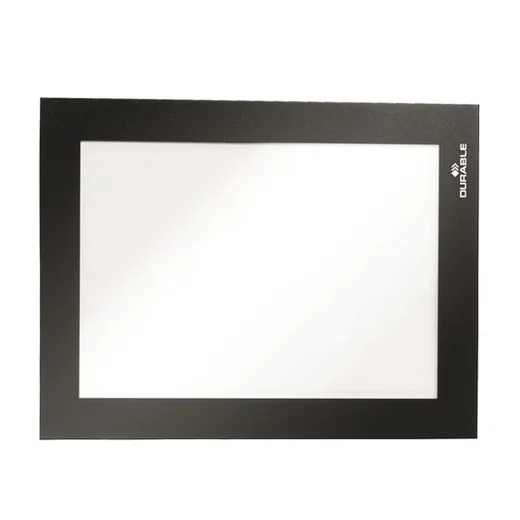 Informačný panel, A6, magnetický, DURABLE "DURAFRAME MAGNETIC", čierna