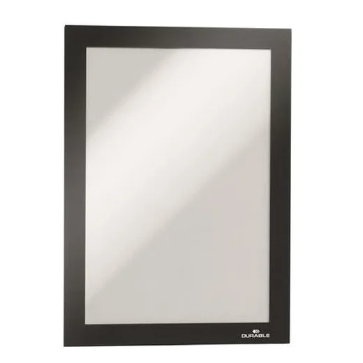 Informačný panel, A5, magnetický, DURABLE "DURAFRAME MAGNETIC", čierna