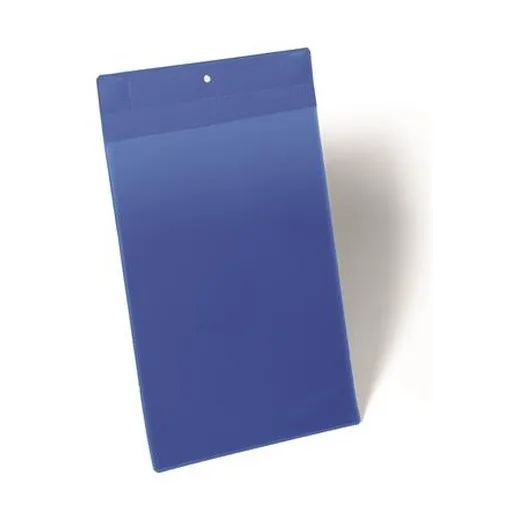Logistické vrecko, A4, vertikálne, DURABLE "Neodym", s magnetom, tmavomodrá