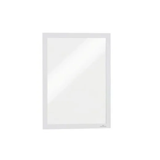 Informačný panel, A4, samolepiaca zadná strana, DURABLE "DURAFRAME®", biela