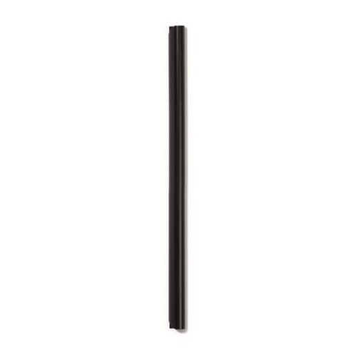 Násuvná lišta, 1-80 listov, DURABLE, čierna