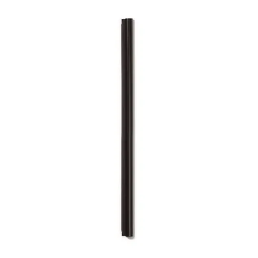 Násuvná lišta, 1-80 listov, DURABLE, čierna