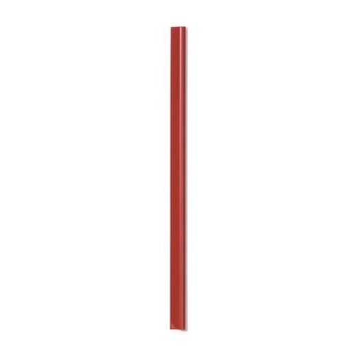Násuvná lišta, 3 mm, 1-30 listov, DURABLE, červená