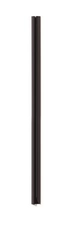 Násuvná lišta, 12 mm,  40-100 listov, DURABLE, čierna