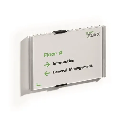Informačná tabuľa, 210x148,5 mm, DURABLE "INFO SIGN", strieborná