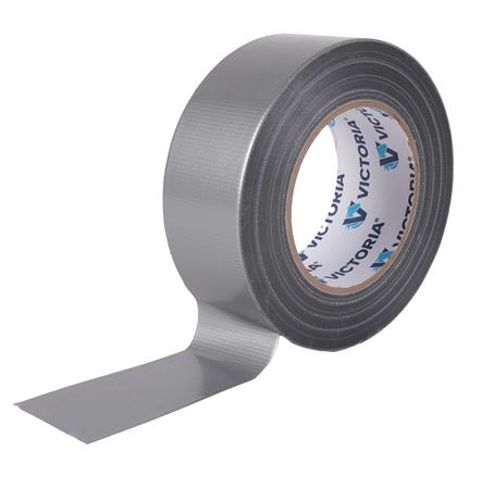 Lepiaca páska, 48mm x 50m,  extra silná, VICTORIA FACILITY, strieborná