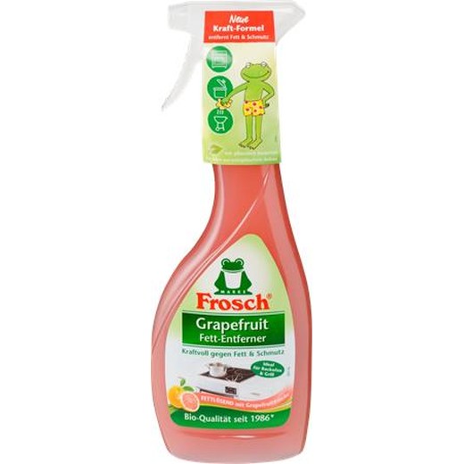 Kuchynský čistiaci a odmasťovací sprej, 500 ml, FROSCH, grapefruit