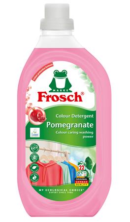 Tekutý prací prostriedok, 1,5 l, FROSCH, granátové jablko