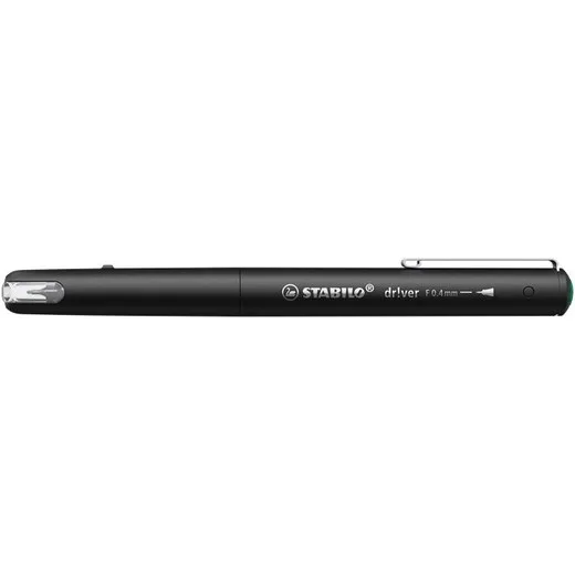Liner, 0,4 mm, STABILO "dr!ver", zelená