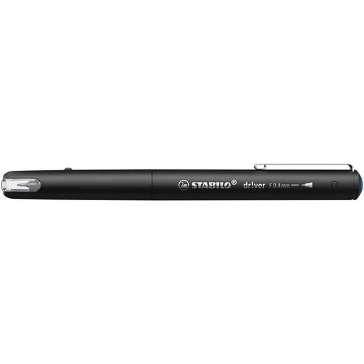 Liner, 0,4 mm, STABILO "dr!ver", modrá