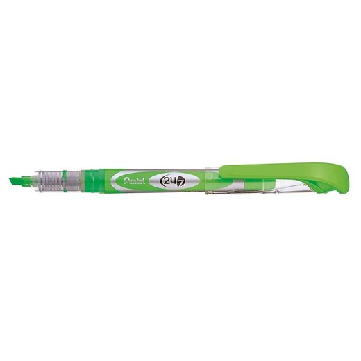 Zvýrazňovač, 1-3,5 mm, PENTEL "SL12", svetlozelená