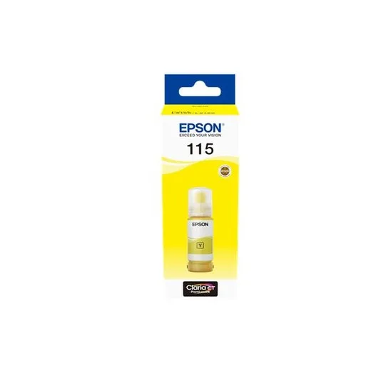T07D44 Atrament do EcoTank L8160, L8180 tlačiarní, EPSON, žltá, 70 ml