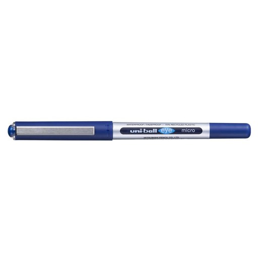 Roller, 0,3 mm, UNI "UB-150E Eye Micro Eco", modrá