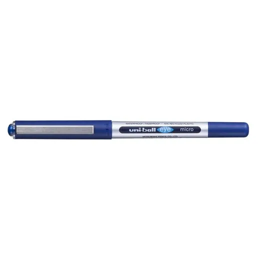 Roller, 0,3 mm, UNI "UB-150E Eye Micro Eco", modrá