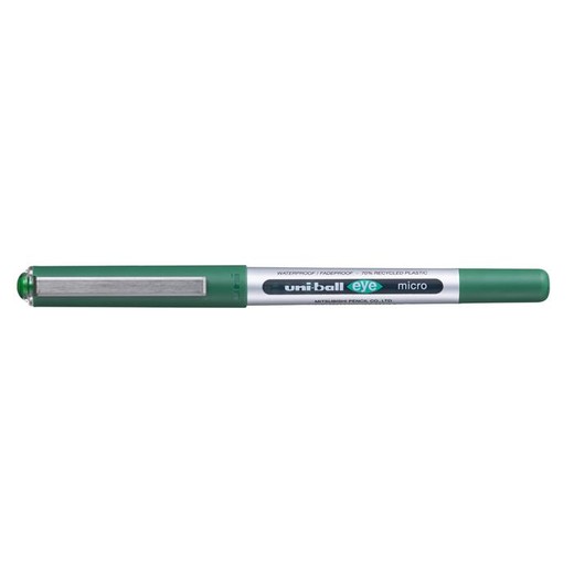 Roller, 0,3 mm, UNI "UB-150E Eye Micro Eco", zelená