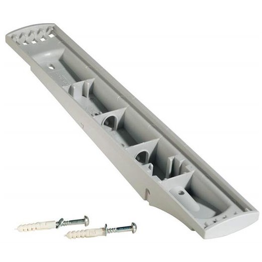 Držiak na prezentačné tabule, nástenný, pre 5 ks prezentačných tabúľ, DURABLE "SHERPA®", sivá