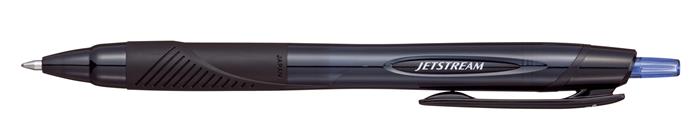 Guľôčkové pero, 0,35 mm, stláčací mechanizmus, čierne pero, UNI "SXN-157S Jetstream Sport Eco", modrá