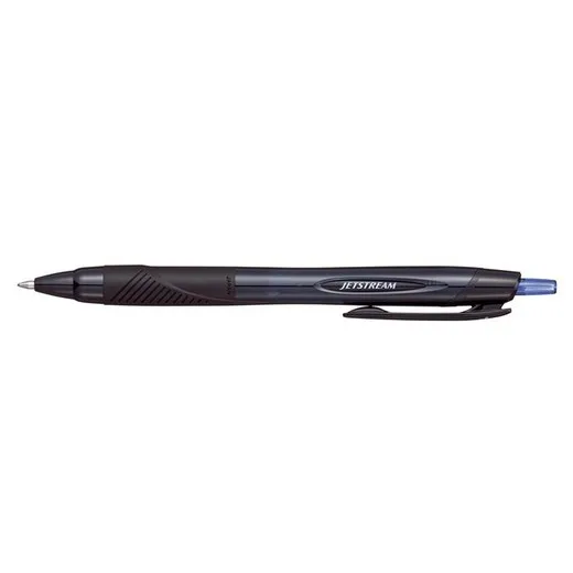 Guľôčkové pero, 0,35 mm, stláčací mechanizmus, čierne pero, UNI "SXN-157S Jetstream Sport Eco", modrá