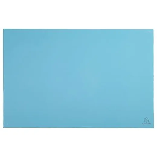 Podložka na stôl, kartón, 575x375 mm, EXACOMPTA "Aquarel", pastelová modrá