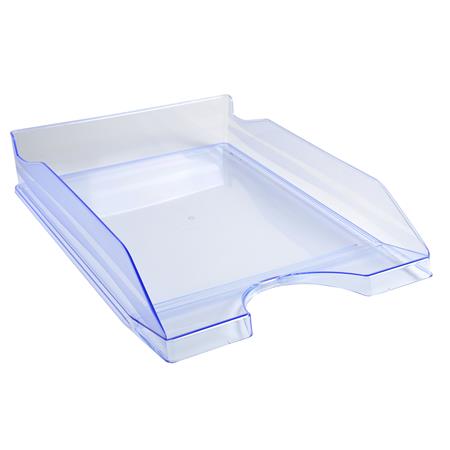 Odkladač, plastový, A4+, EXACOMPTA "Linicolor®", ľadovo modrý