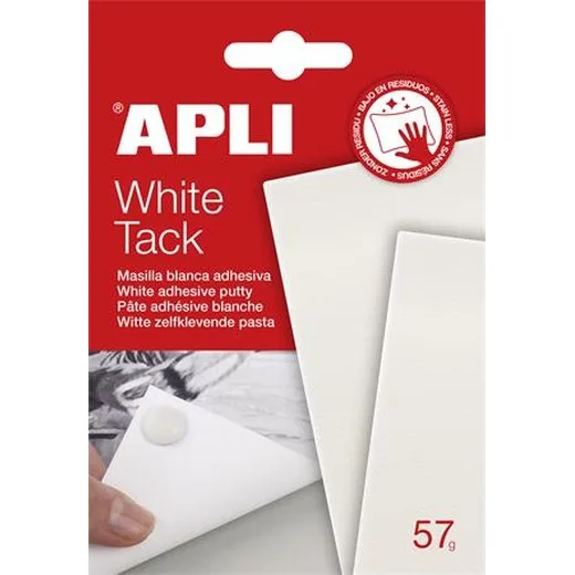 Lepiaca guma, 57 g, APLI "Tack", biela
