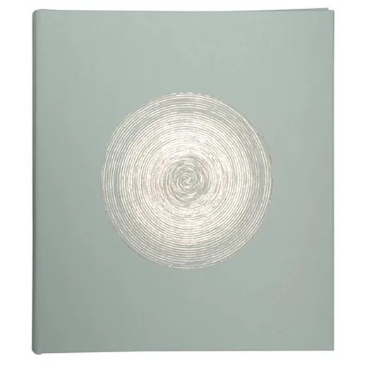 Fotoalbum, 29x32 cm, 30 listov, EXACOMPTA "Ellipse", sivo zelený