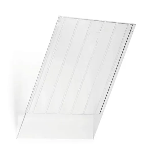 Predný obal, na prospekty, A4, DURABLE "FLEXIBOXX", priehľadná