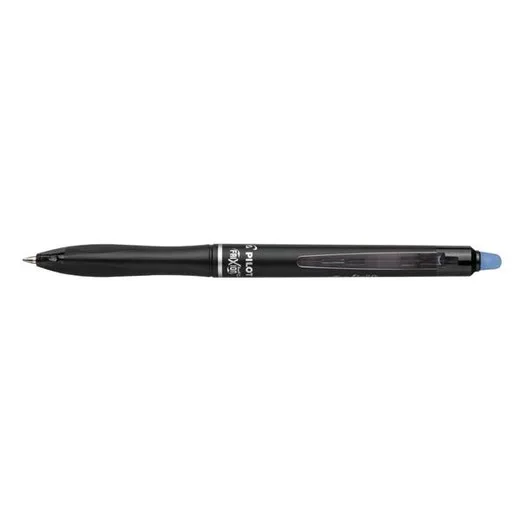 Roller, 0,35 mm, gumovací, stláčací mechanizmus, PILOT "Frixion Ball Plus", modrá