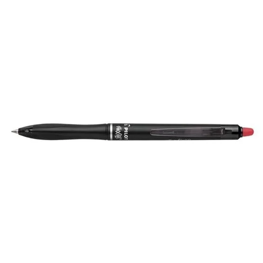 Roller, 0,35 mm, gumovací, stláčací mechanizmus, PILOT "Frixion Ball Plus", červená