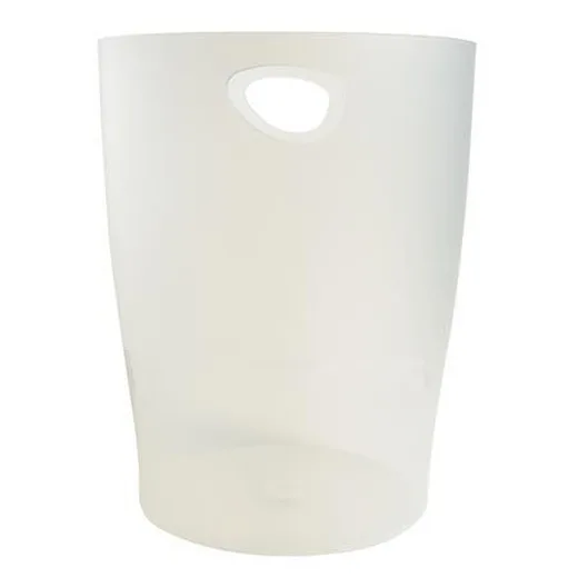 Odpadkový kôš, 15 l, PP, EXACOMPTA "Office", matný biely