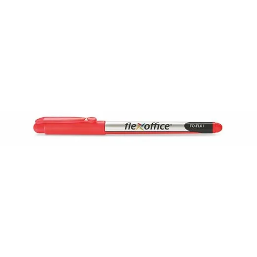 Liner, 0,3 mm, FLEXOFFICE "FL01", červený