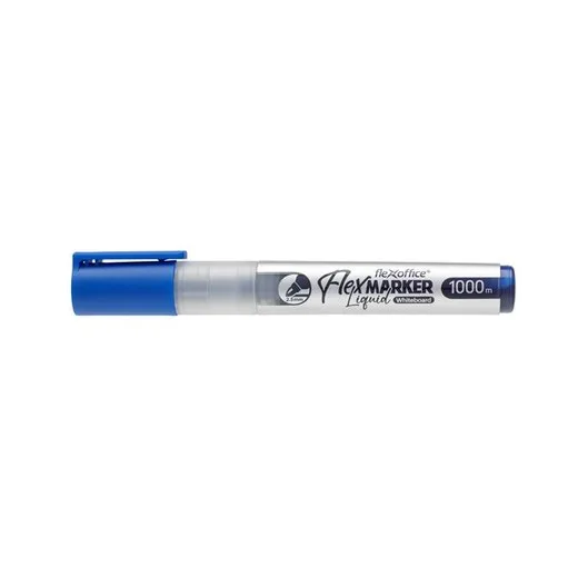Popisovač na tabule, 2,5 mm, kuželový hrot, FLEXOFFICE "WB016", modrý