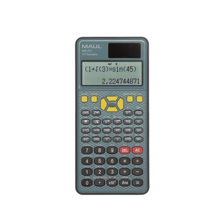 Vrecková kalkulačka, vedecká, 417 funkcií, MAUL "MSC 417"