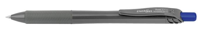 Roller, atrament vhodný na podpisovanie, 0,25 mm,  stláčací mechanizmus, PENTEL "Energel BLP-105", modrý