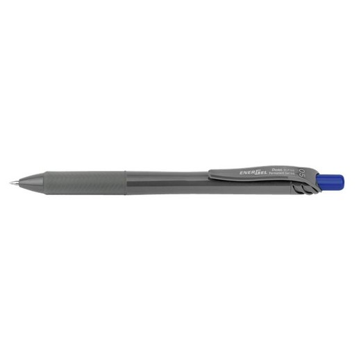 Roller, atrament vhodný na podpisovanie, 0,25 mm, stláčací mechanizmus, PENTEL "Energel BLP-105", modrý