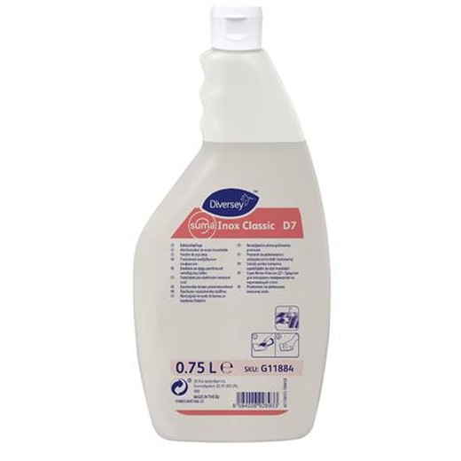 Čistič na nerezovú oceľ, 750 ml, SUMA "Inox Classic"