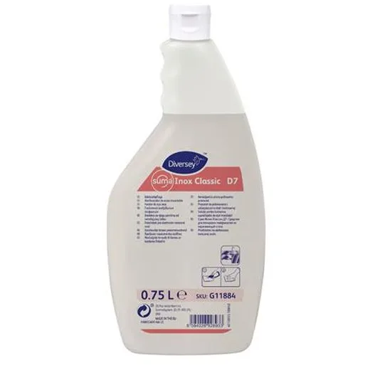 Čistič na nerezovú oceľ, 750 ml, SUMA "Inox Classic"
