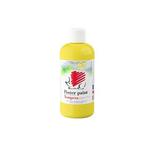Tempera, 500 ml, ICO "Ježko", žltá