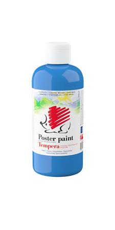 Tempera, 500 ml,  ICO "Ježko", svetlomodrá