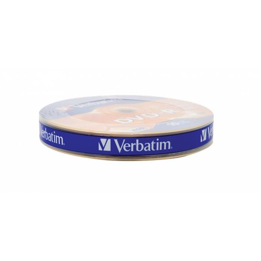 DVD-R disk, 4,7GB, 16x, 10 ks, zmršťovacie balenie, VERBATIM