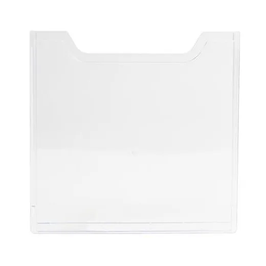 Predný panel k držiakom na katalógy, A4, stojatý, EXACOMPTA "Office", priehľadný