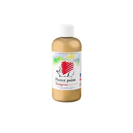 Tempera, 500 ml, ICO "Ježko", zlatá