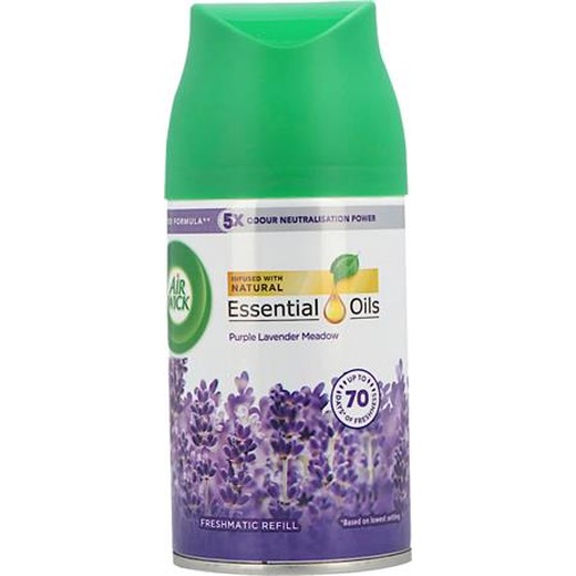 Náplň do osviežovača vzduchu, automatická, 250 ml, AIR WICK "Freshmatic", levanduľa