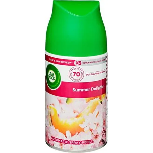 Náplň do osviežovača vzduchu, automatická, 250 ml, AIR WICK "Freshmatic", Summer Delights