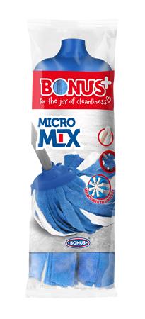 Mop, mikrovlákno a viskóza, BONUS "MicroMIX"