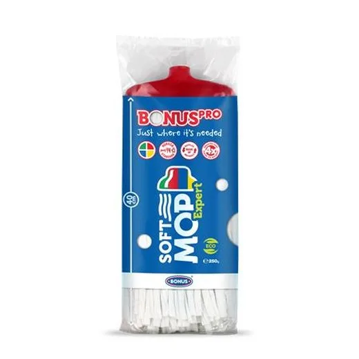 Mop, priemyselný BONUS "SoftMOP", červený